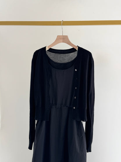 Dress and V neck Cardigan Set(~3/21)