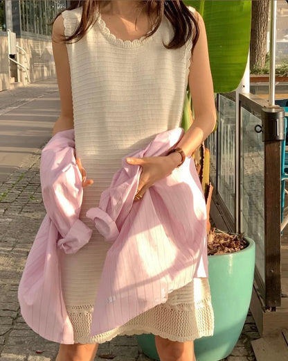 Woven Grace Dress - AdoreMeU