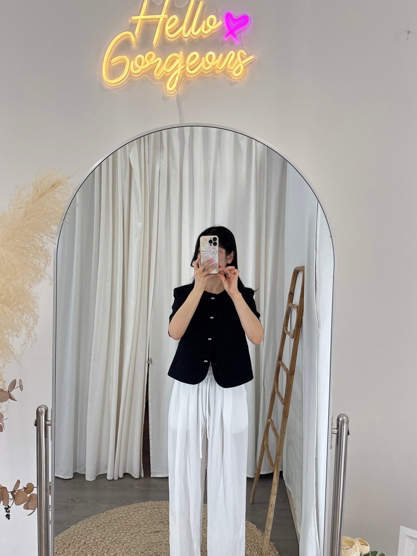 Round Collar Summer Jacket