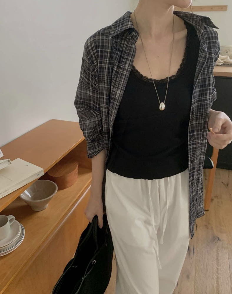 * Virgin Check Shirt