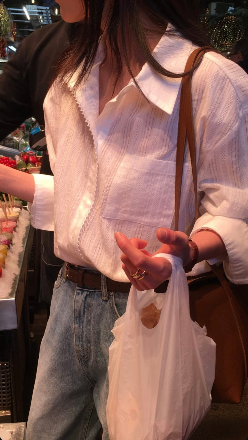 *Romantic Lace Shirt