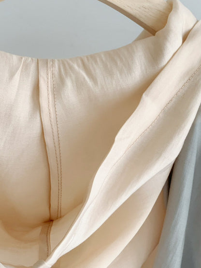 Tencel Hood Blouse