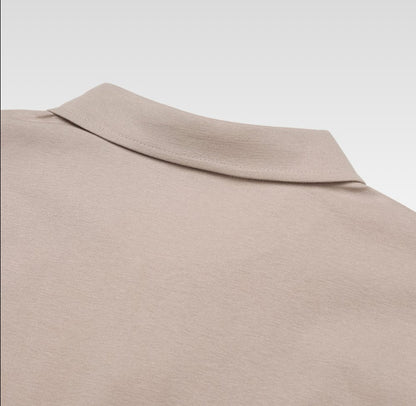 Collar  Muscle Short Sleeve - AdoreMeU