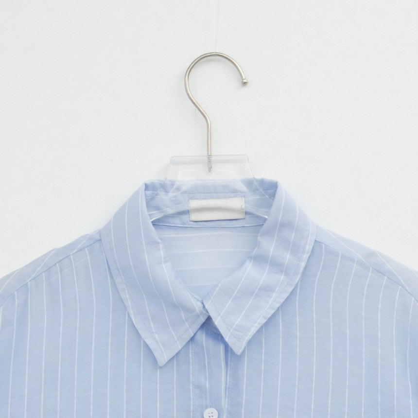 * Tencel Rayon Sheer Shirt