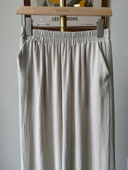 Linen Sleeveless and pants Set(~6/21)