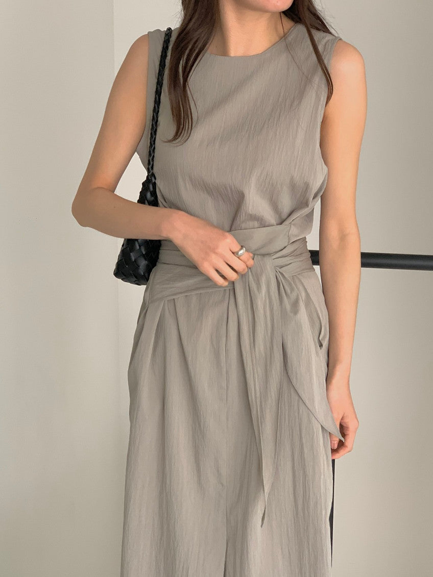 * Dove Sleeveless Maxi Dress