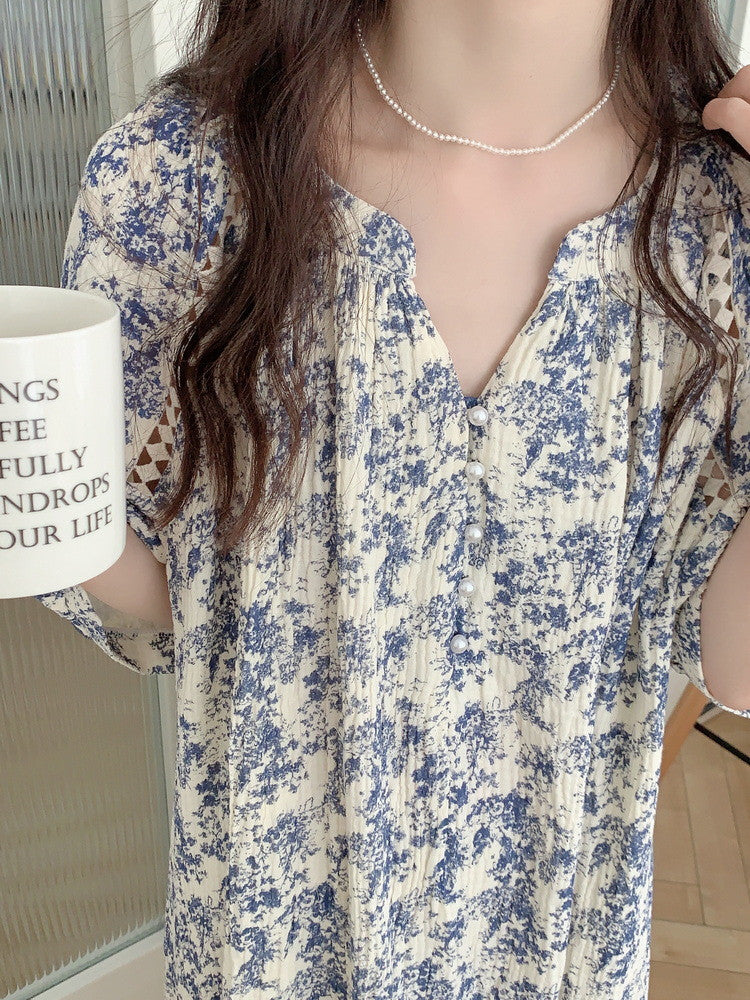 *  Regenta Garden Pajama Dress