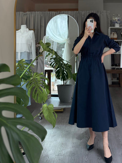 Plaine Shirt Dress - AdoreMeU