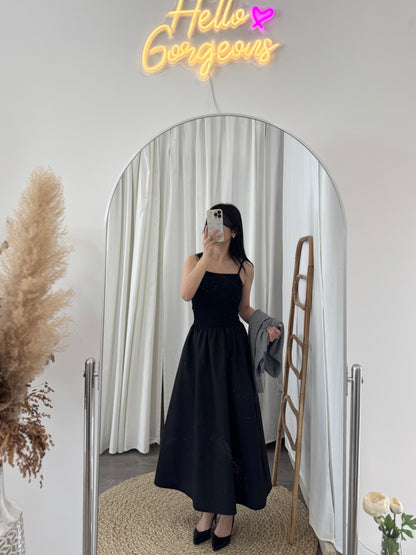 Padded Layered Dress
