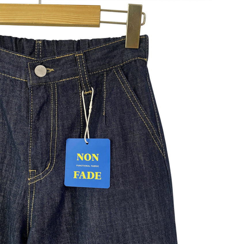 * Non-Fade Raw Denim Jeans