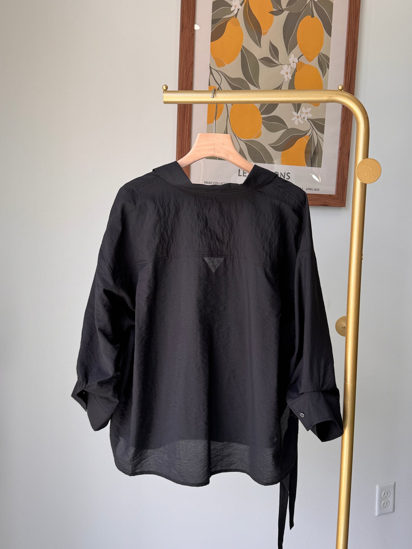 Back Strap Roll Up Shirt(~6/23)