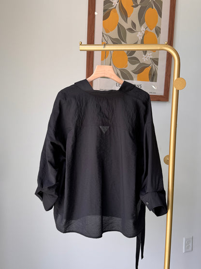 Back Strap Roll Up Shirt(~6/23)