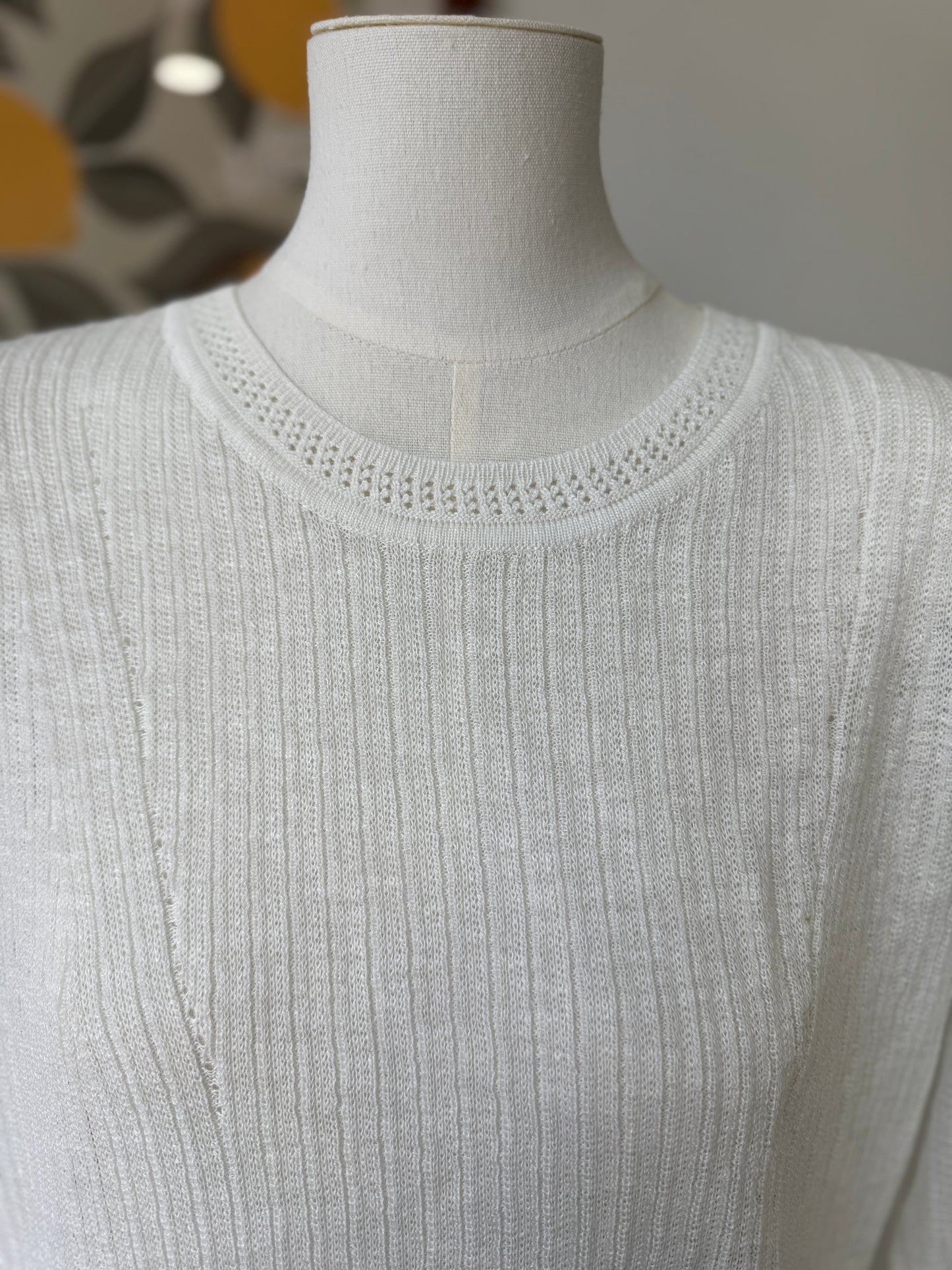 Soft Sleeve Knit Blouse
