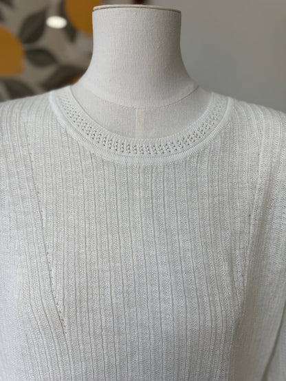 Soft Sleeve Knit Blouse