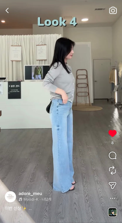 Palazzo Wide Denim