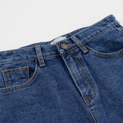 *  Simple Denim Shorts