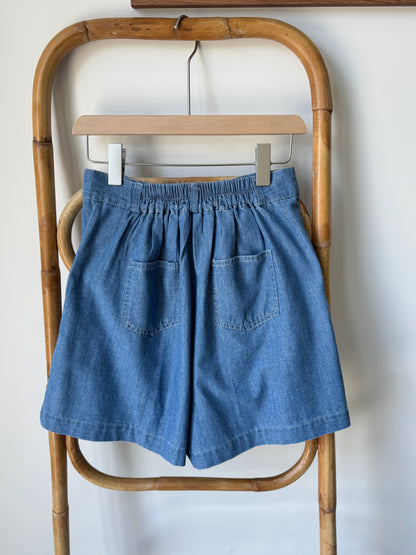 A-Line Tank & Soft Denim Shorts Set - AdoreMeU