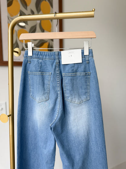 Flex Straight Denim - AdoreMeU