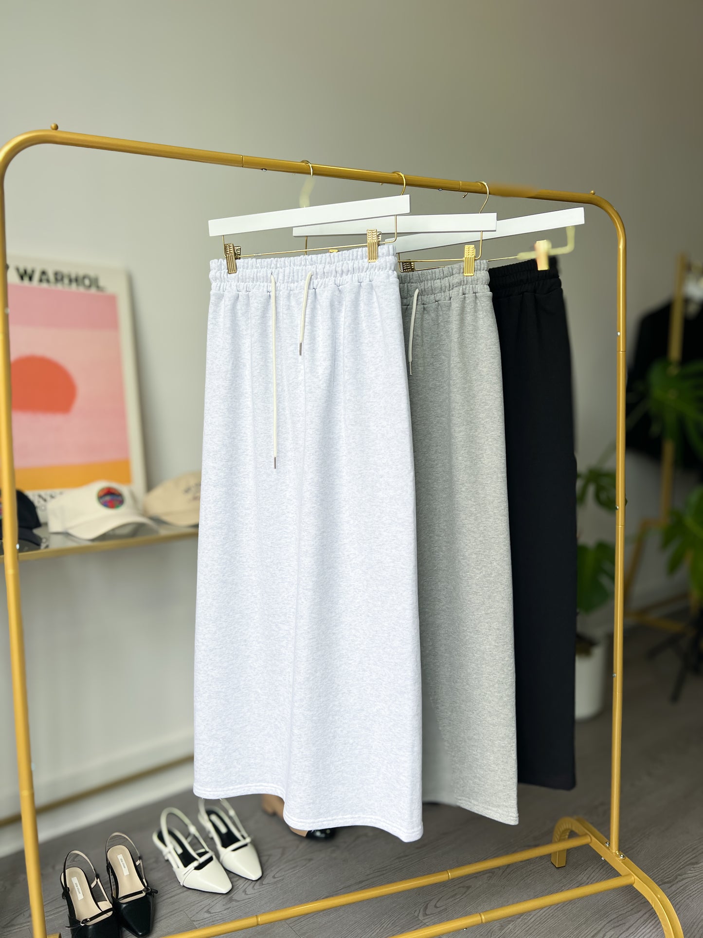 Vely Long Banding Skirt