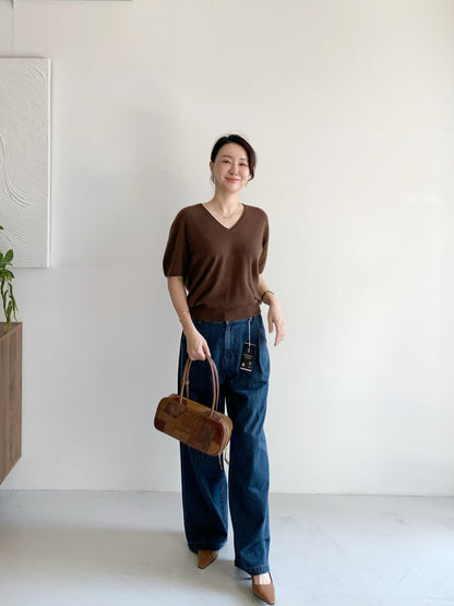 Wholegarment Short Sleeve Knit (~10/24)