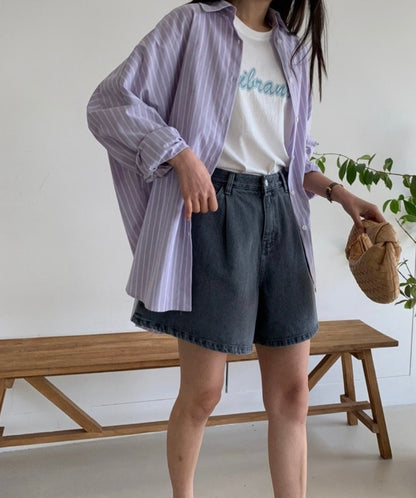 *Pastel Stripe Shirt