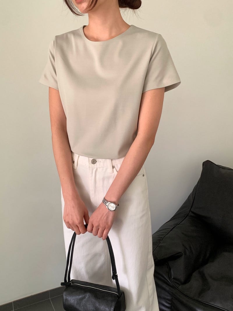 Silky Round Tee (~4/19)