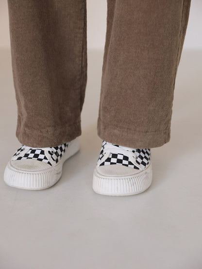 Semi Wide Corduroy Pants