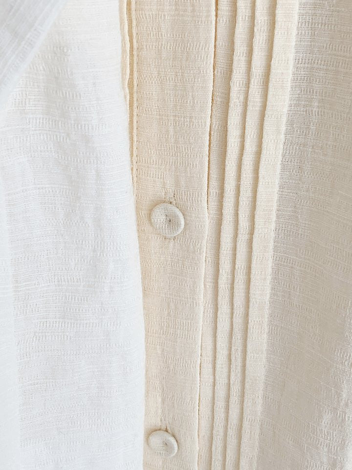 Mini Pintuck Blouse (~6/16)