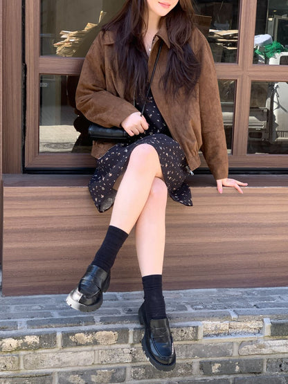 * Muhee Suede Jacket(차무희자켓)