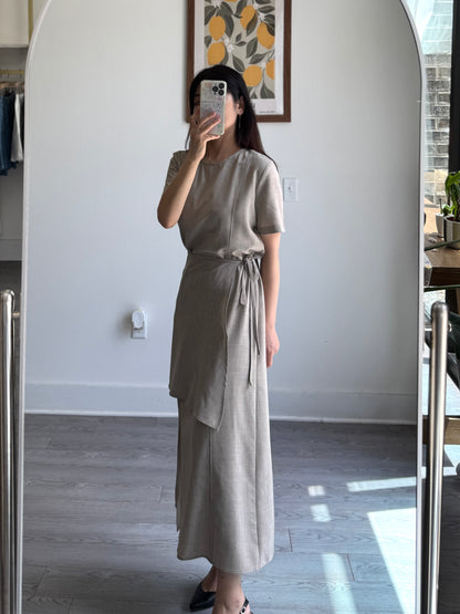 Apron Layered Dress - AdoreMeU