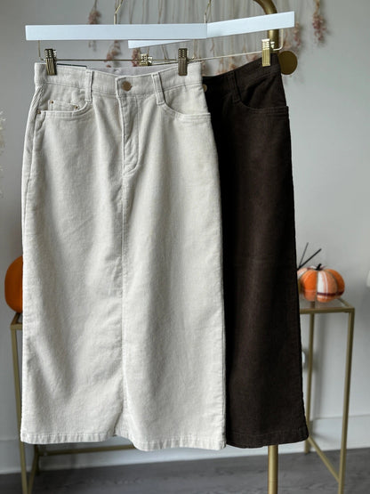 Fleece Golgi H-Line Skirt