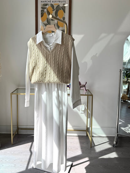 Plaine Shirt Dress - AdoreMeU