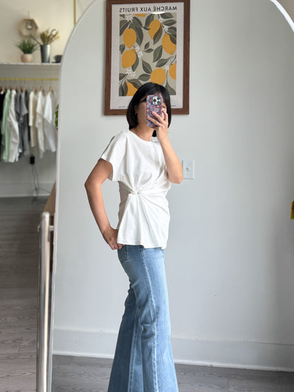 Twist Hem Tee - AdoreMeU