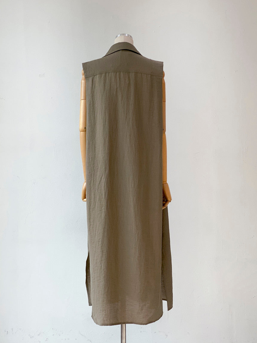 Meta Belt Long Dress