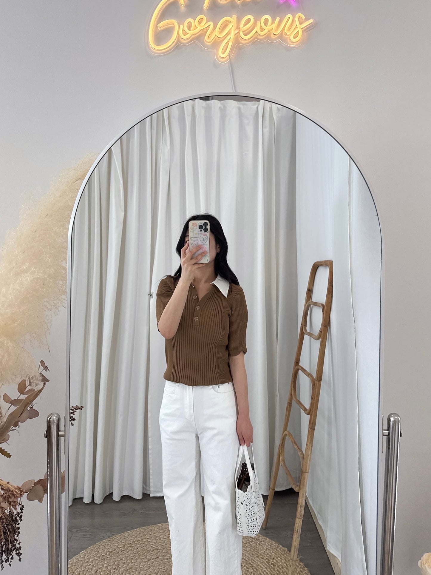 Golgi Collar Summer Knit