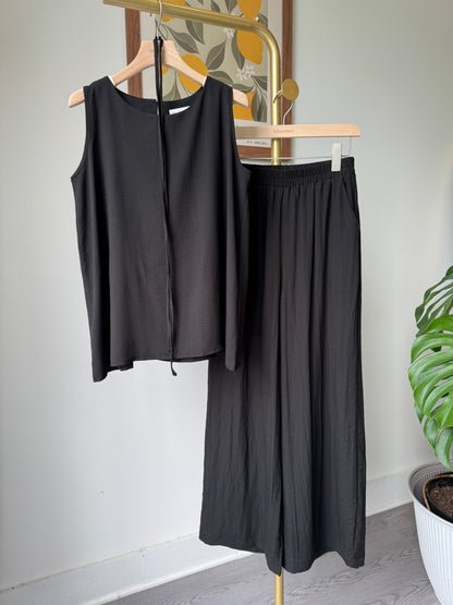 Linen Sleeveless and pants Set(~6/21)