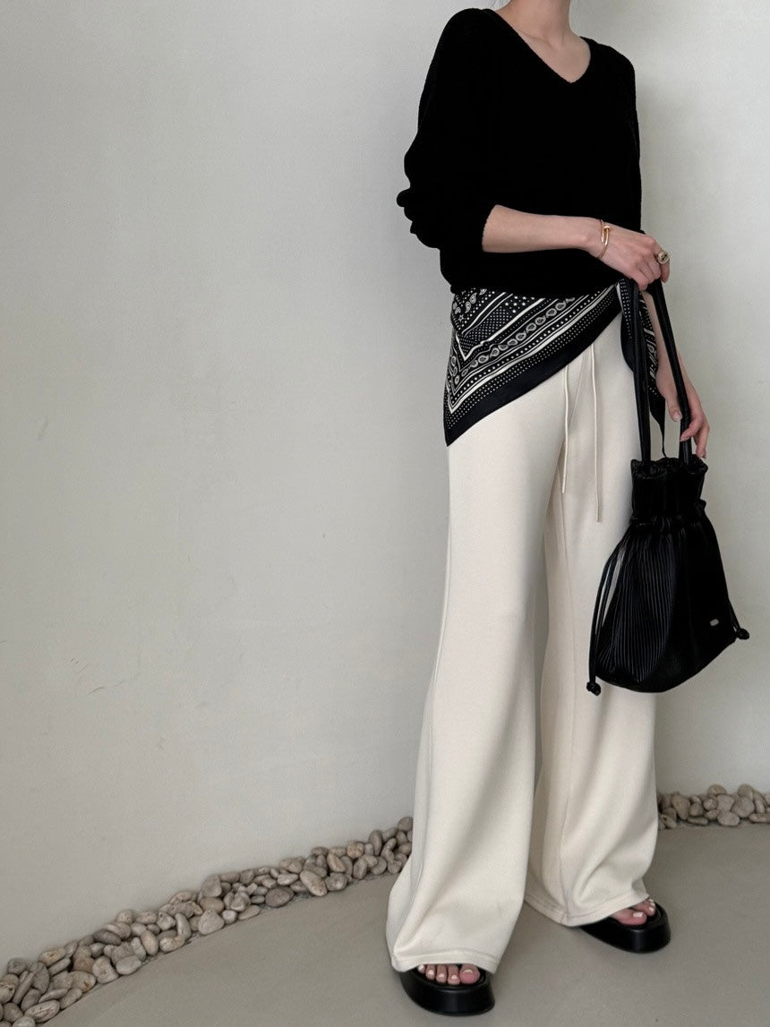 *Lulu Soft Wide Banding Pants