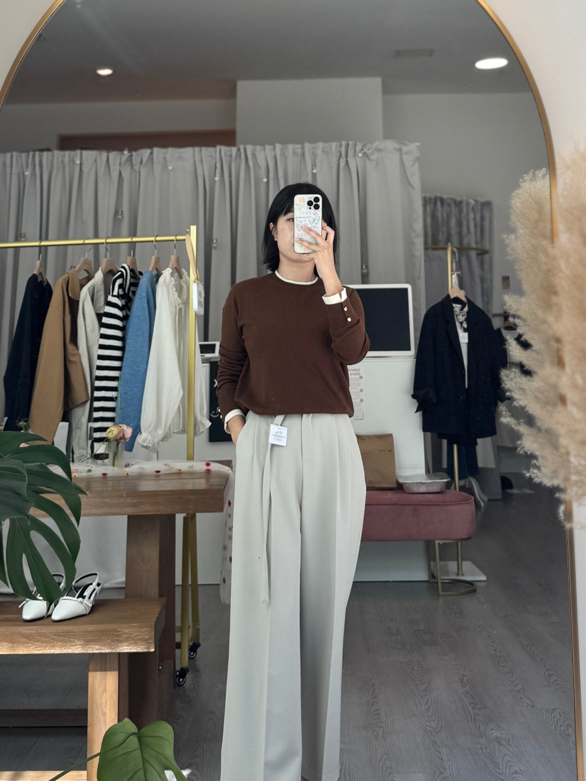 Sleeve Button Knit Top - AdoreMeU
