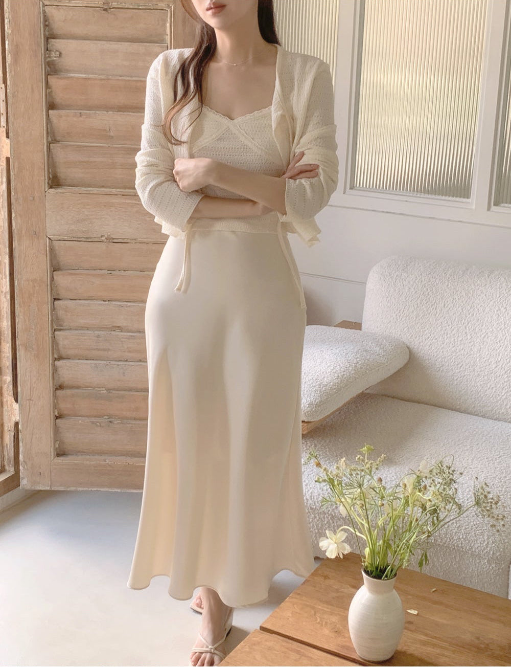 *Pastel Satin Mermaid Skirt