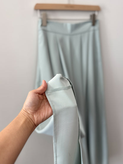Pintuck Wide Slacks - AdoreMeU