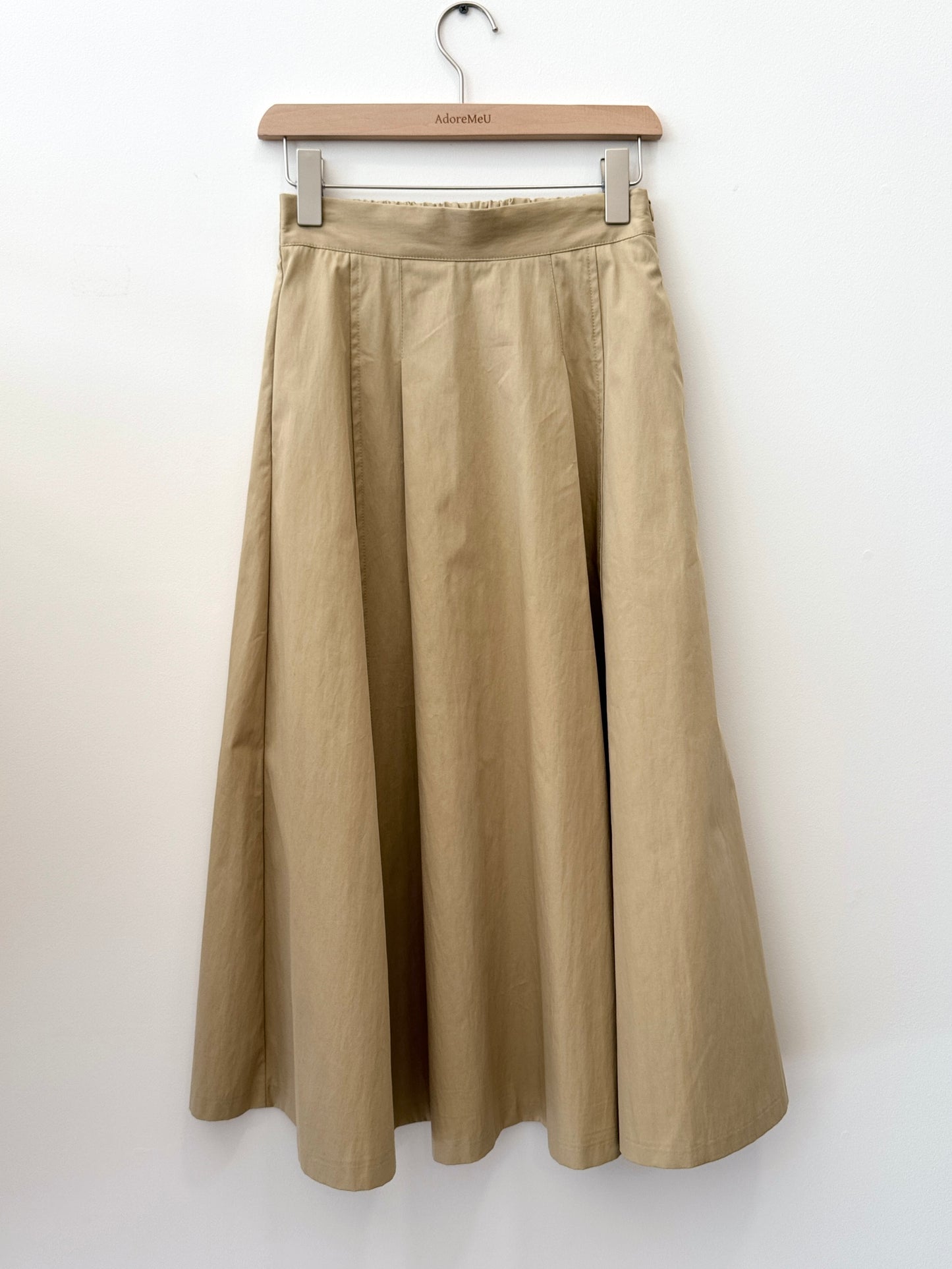 Pintuck A line Skirt