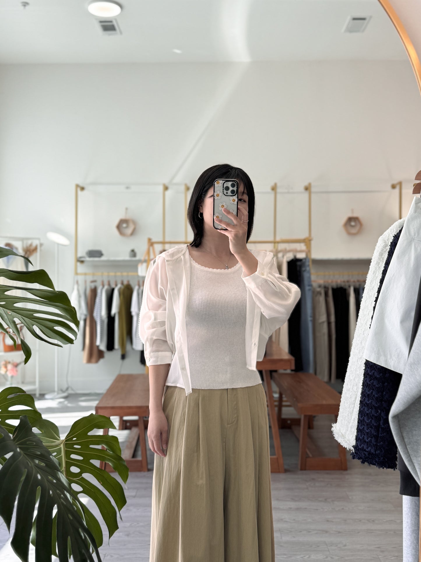 Tencel Hood Blouse