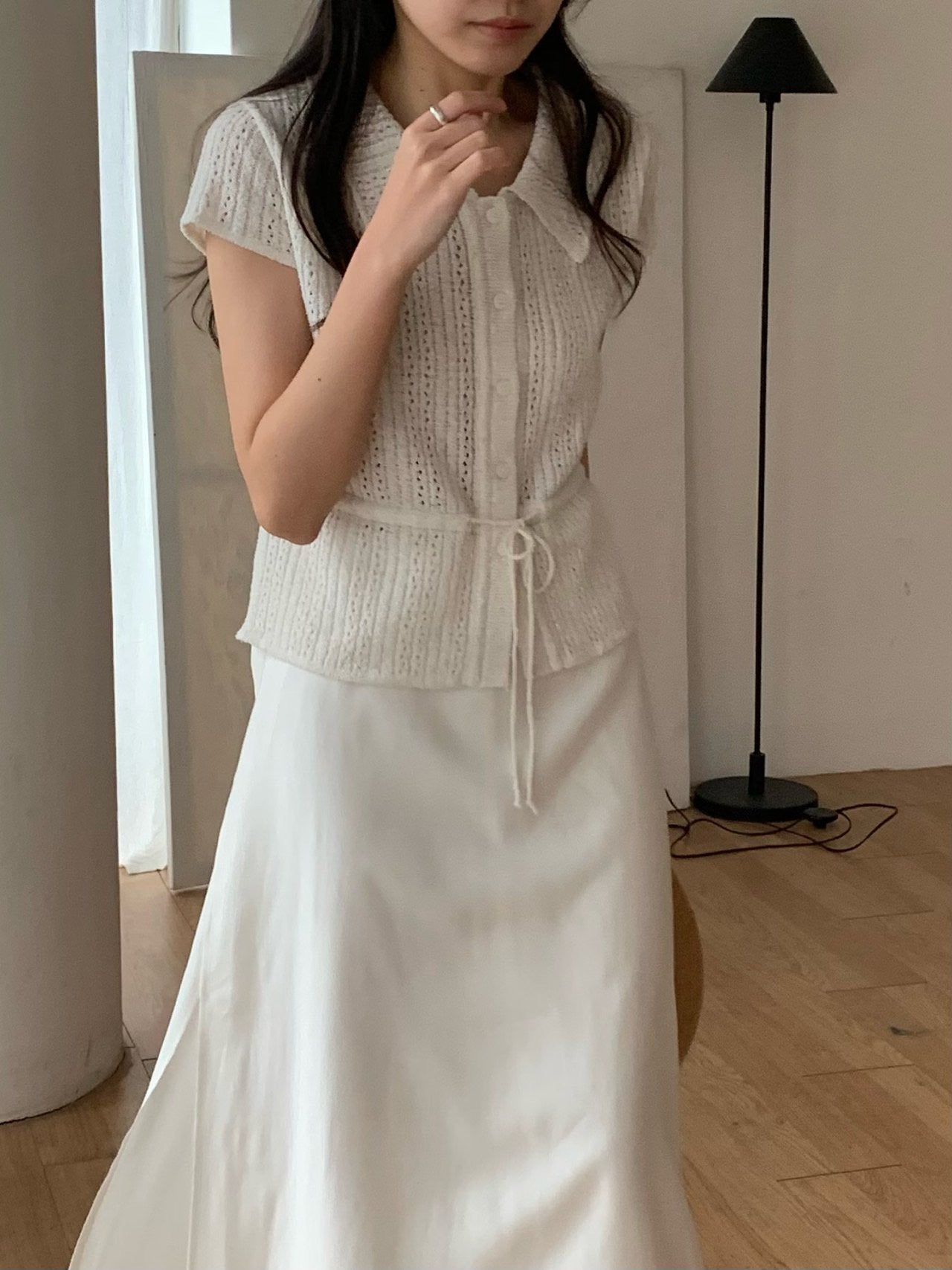 * Summer Mood Collar Knit