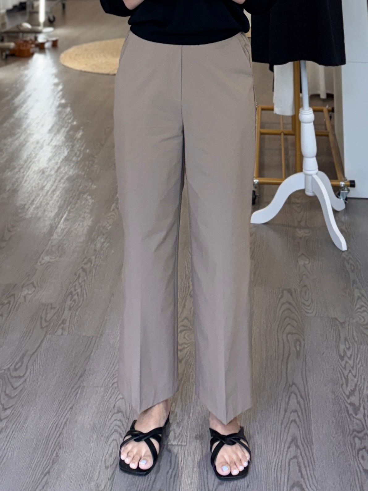 Cool Crop Banding Slacks (~6/14)