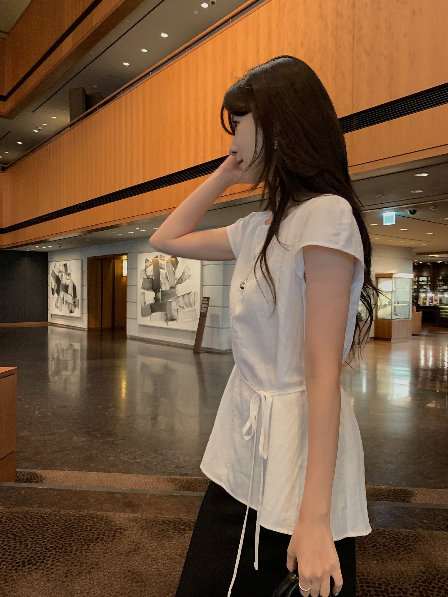 * Croa String Blouse
