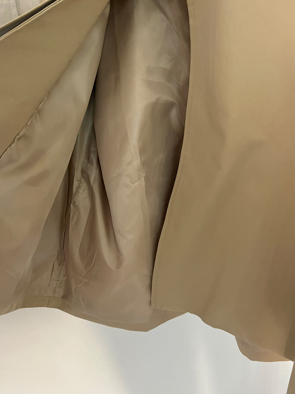 High-Neck Short Trench Jacket