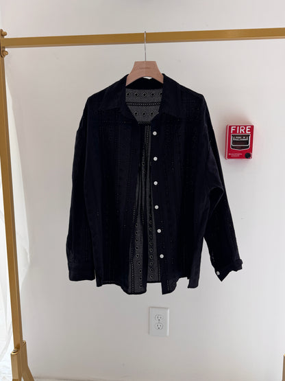 Lace Overfit Shirt(~3/29)