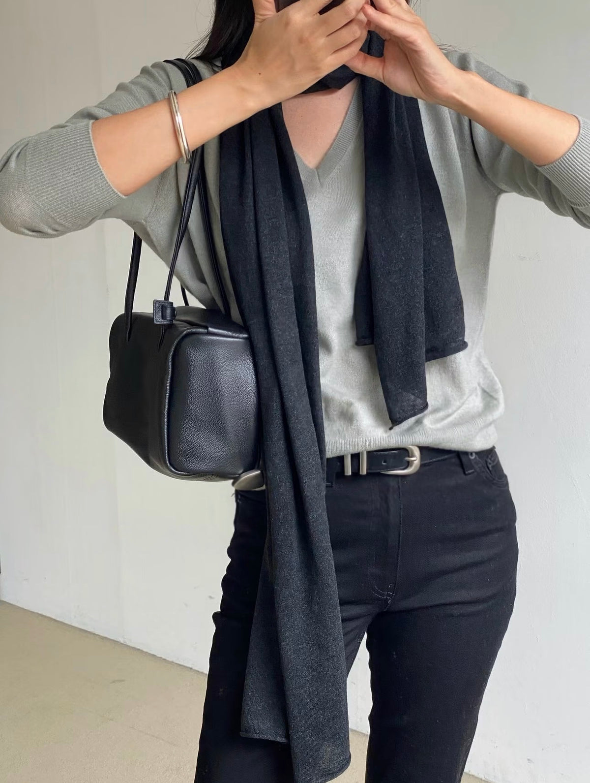 Cowhide Brick Bag