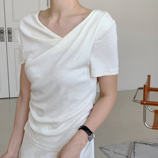 *Shirring T-shirt