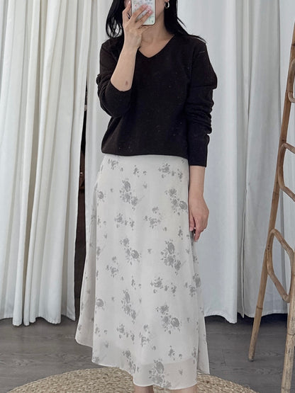 Soft V Cash Knit
